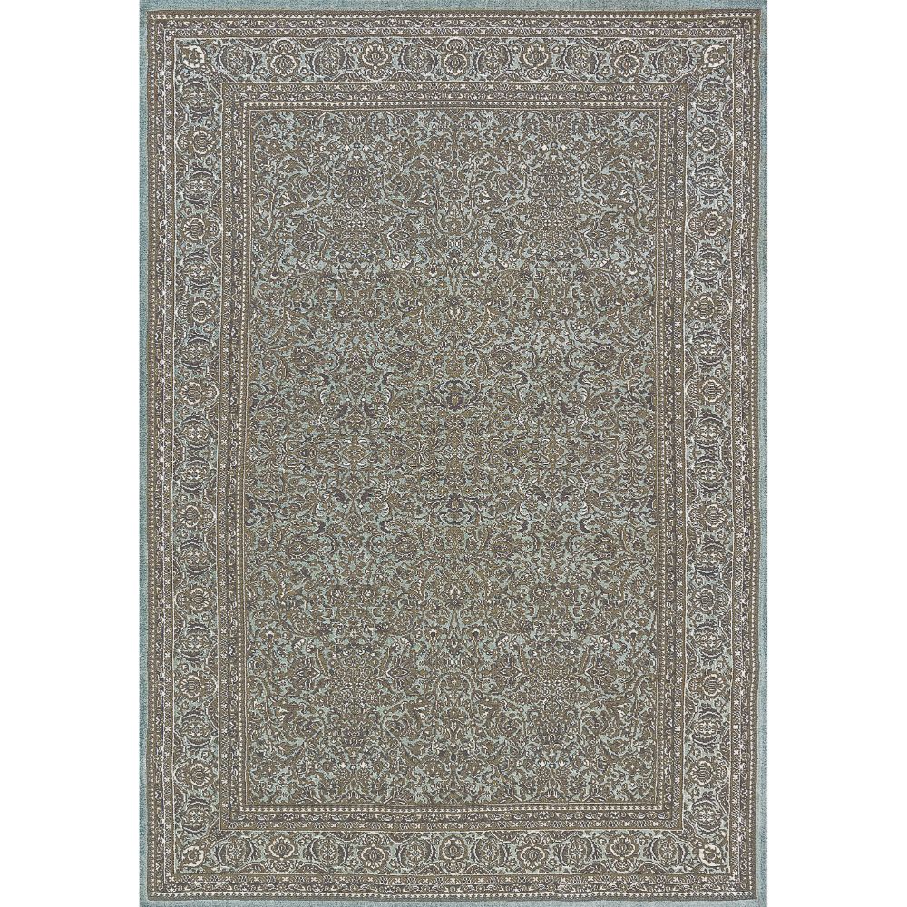 Dynamic Rugs  58004-500 Legacy 6 Ft. 7 In. X 9 Ft. 6 In. Rectangle Rug in Light Blue